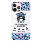 Personalized Plumberwife & Momlife Phone Case Printed 22APR-HC01