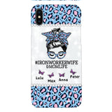 Personalized Ironworkerwife & Momlife Phone Case Printed 22APR-HC01