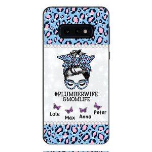 Personalized Plumberwife & Momlife Phone Case Printed 22APR-HC01