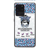 Personalized Plumberwife & Momlife Phone Case Printed 22APR-HC01