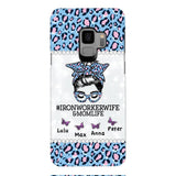 Personalized Ironworkerwife & Momlife Phone Case Printed 22APR-HC01