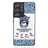 Personalized Plumberwife & Momlife Phone Case Printed 22APR-HC01