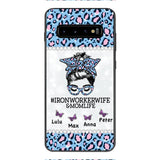 Personalized Ironworkerwife & Momlife Phone Case Printed 22APR-HC01