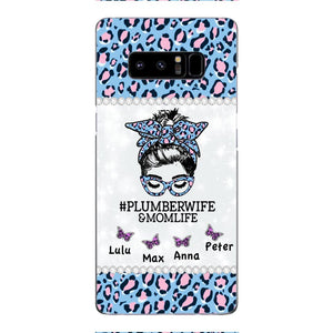 Personalized Plumberwife & Momlife Phone Case Printed 22APR-HC01