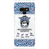 Personalized Plumberwife & Momlife Phone Case Printed 22APR-HC01