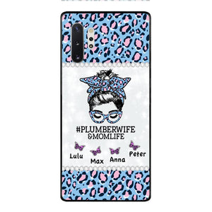 Personalized Plumberwife & Momlife Phone Case Printed 22APR-HC01
