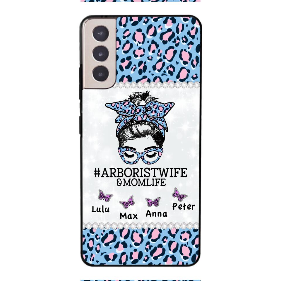 Personalized Arboristwife & Momlife Phone Case Printed 22APR-HC01
