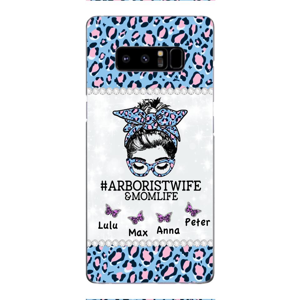 Personalized Arboristwife & Momlife Phone Case Printed 22APR-HC01