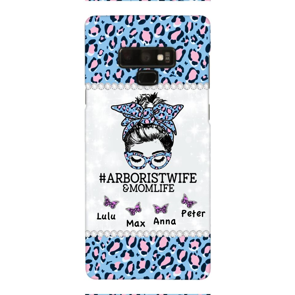 Personalized Arboristwife & Momlife Phone Case Printed 22APR-HC01