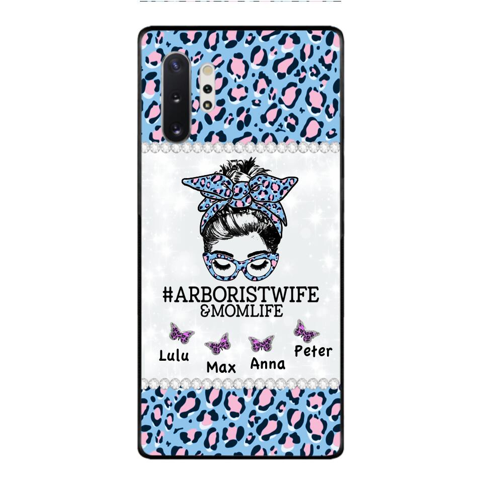 Personalized Arboristwife & Momlife Phone Case Printed 22APR-HC01