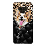 PERSONALIZED DOG LOVER LEOPARD PHONECASE QTTN0504