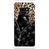 PERSONALIZED CAT LOVER LEOPARD PHONECASE QTTN0504