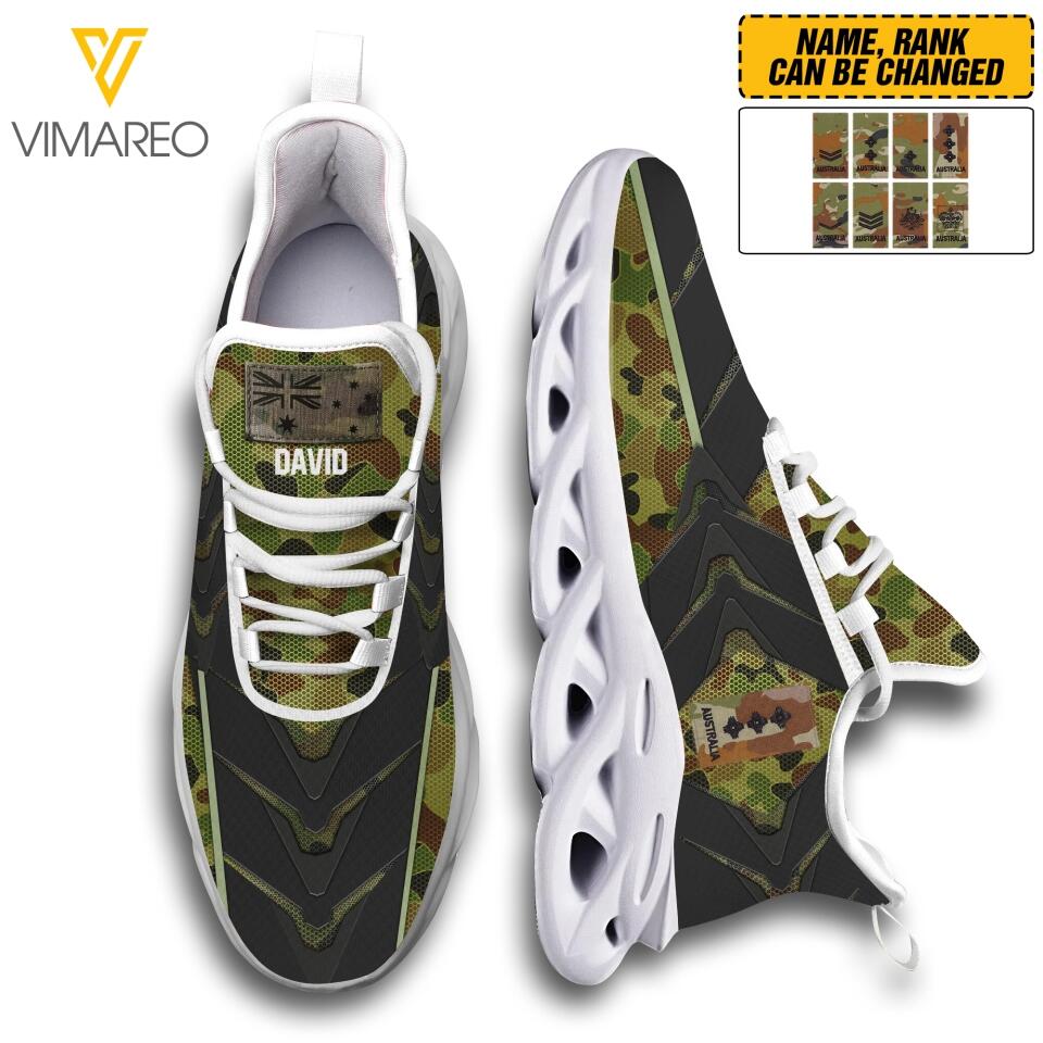 DH Personalized Australian Soldier Max Soul Shoes Printed DT5422