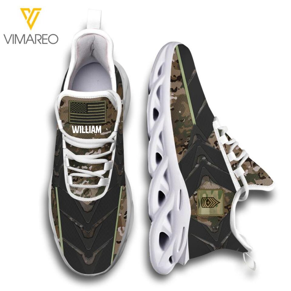DH Personalized U.S Soldier Max Soul Shoes Printed DT5422
