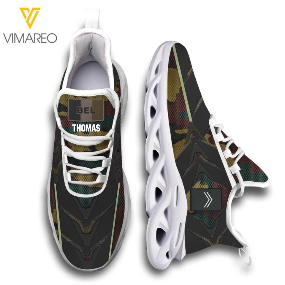 DH Personalized Belgian Soldier Max Soul Shoes Printed DT5422