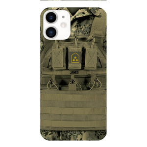 Personalized Austrian Soldier Phone Case Printed 22APR-DT05