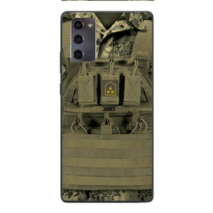 Personalized Austrian Soldier Phone Case Printed 22APR-DT05