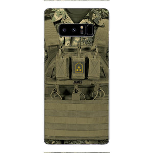 Personalized Austrian Soldier Phone Case Printed 22APR-DT05