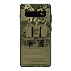 Personalized Austrian Soldier Phone Case Printed 22APR-DT05