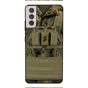 Personalized German Soldier Phone Case Printed 22APR-DT05