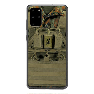 Personalized German Soldier Phone Case Printed 22APR-DT05
