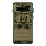 Personalized German Soldier Phone Case Printed 22APR-DT05