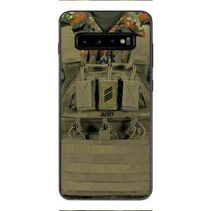 Personalized German Soldier Phone Case Printed 22APR-DT05