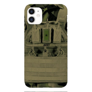 Personalized Swedish Soldier Phone Case Printed 22APR-DT05