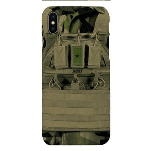 Personalized Swedish Soldier Phone Case Printed 22APR-DT05