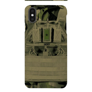 Personalized Swedish Soldier Phone Case Printed 22APR-DT05