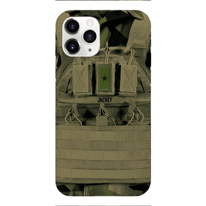 Personalized Swedish Soldier Phone Case Printed 22APR-DT05