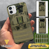 Personalized Swedish Soldier Phone Case Printed 22APR-DT05
