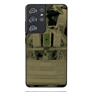 Personalized Swedish Soldier Phone Case Printed 22APR-DT05