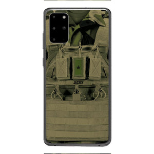 Personalized Swedish Soldier Phone Case Printed 22APR-DT05