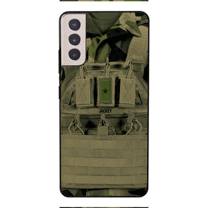 Personalized Swedish Soldier Phone Case Printed 22APR-DT05