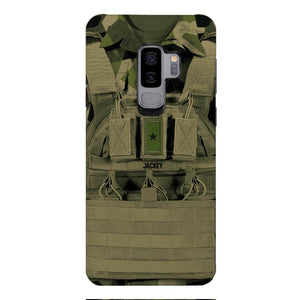 Personalized Swedish Soldier Phone Case Printed 22APR-DT05