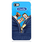 Personalized Dog Lover Phone Case Printed 22APR-HC05