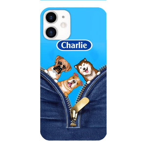 Personalized Dog Lover Phone Case Printed 22APR-HC05