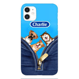 Personalized Dog Lover Phone Case Printed 22APR-HC05