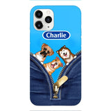 Personalized Dog Lover Phone Case Printed 22APR-HC05