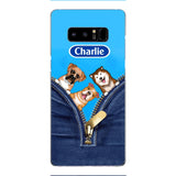 Personalized Dog Lover Phone Case Printed 22APR-HC05