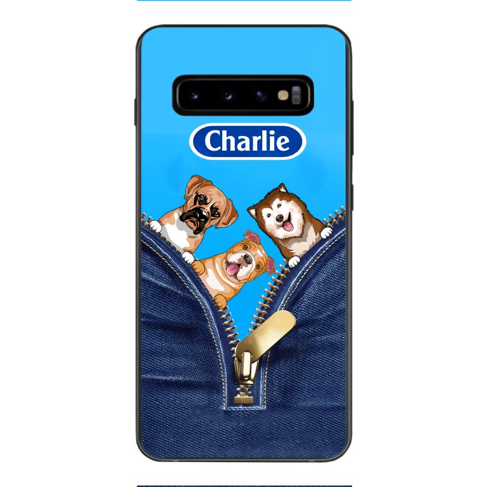 Personalized Dog Lover Phone Case Printed 22APR-HC05