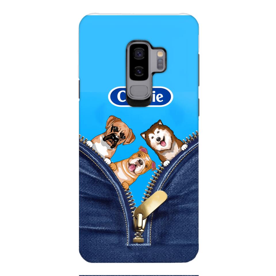Personalized Dog Lover Phone Case Printed 22APR-HC05
