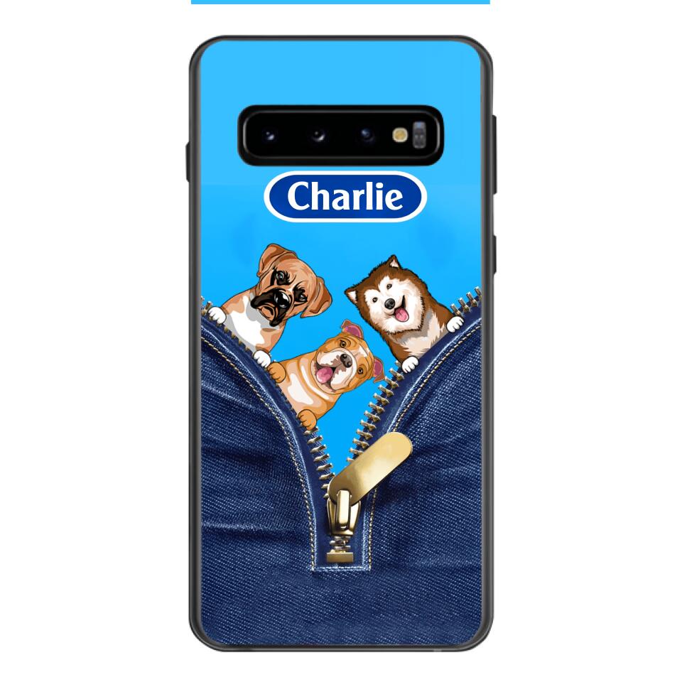 Personalized Dog Lover Phone Case Printed 22APR-HC05
