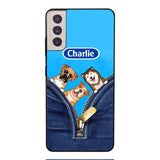 Personalized Dog Lover Phone Case Printed 22APR-HC05