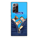Personalized Dog Lover Phone Case Printed 22APR-HC05