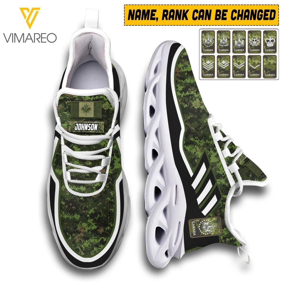 DH Personalized Canadian Soldier Max Soul Shoes Printed HQ5422