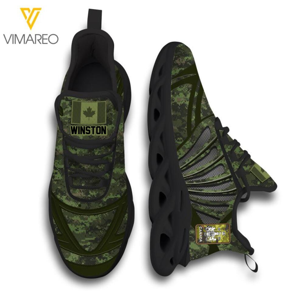 DH Personalized Canadian Soldier Max Soul Shoes Printed QH6422