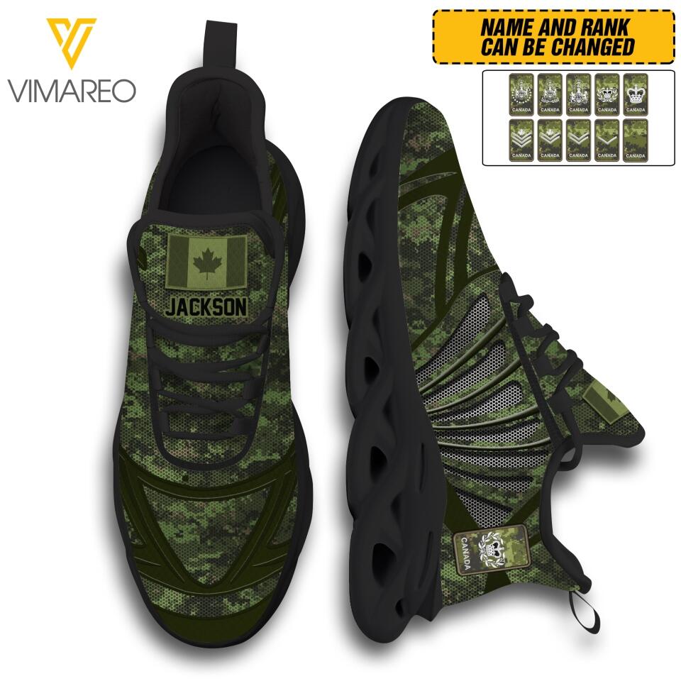 DH Personalized Canadian Soldier Max Soul Shoes Printed QH6422