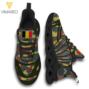 DH Personalized Belgian Soldier Max Soul Shoes Printed QH6422
